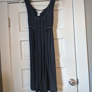 New Max Studio Navy Sleeveless Dress